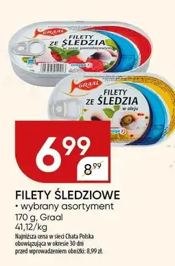 Chata Polska Filety śledziowe Graal oferta