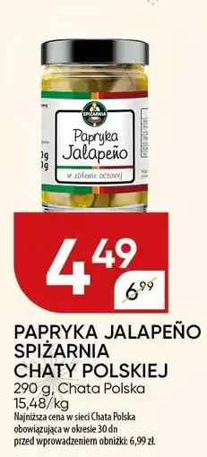 Chata Polska Papryka Jalapeño spiżarnia Chaty Polskiej Chata Polska oferta