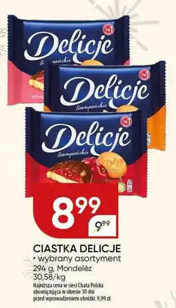 Chata Polska Ciastka Delicje Mondelez oferta