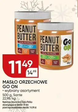Chata Polska Masło orzechowe Go On Sante oferta