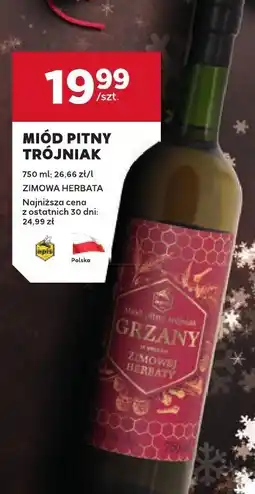 Stokrotka Miód pitny Trójniak zimowa herbata oferta