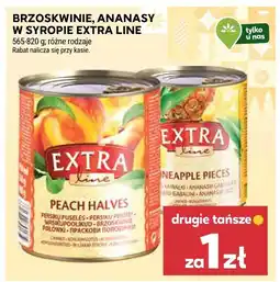 Stokrotka Brzoskwinie, ananasy w syropie Extra Line oferta