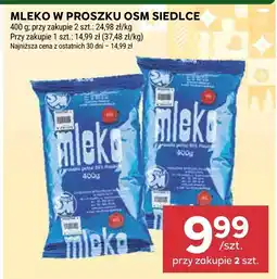 Stokrotka Mleko w proszku OSM Siedlce oferta
