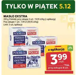 Stokrotka Masło Ekstra Polmlek oferta