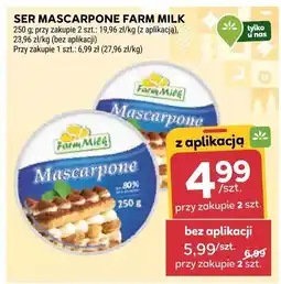Stokrotka Ser Mascarpone Farm Milk oferta