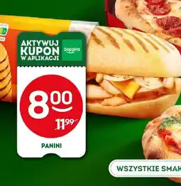 Żabka Panini wszystkie smaki Żabka oferta