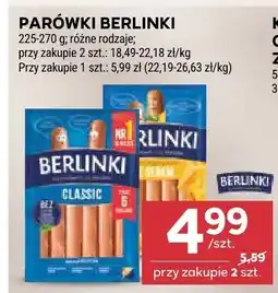 Stokrotka Parówki Berlinki różne rodzaje oferta