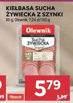 Stokrotka Kiełbasa sucha żywiecka z szynki Olewnik oferta