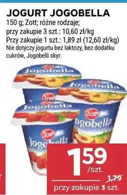 Stokrotka Jogurt Jogobella Zott różne rodzaje oferta