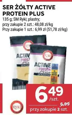 Stokrotka Ser Żółty Active Protein Plus Ryki plastry oferta