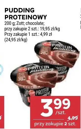 Pudding proteinowy Zott chocolate