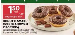 Stokrotka Donut o smaku czekoladowym z posypką pieczywo Stokrotka oferta