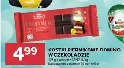 Stokrotka Kostki piernikowe Domino w czekoladzie Lambertz oferta