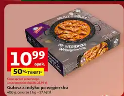 Auchan Gulasz z indyka po węgiersku 400 g Auchan oferta