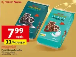 Auchan Pierniki w czekoladzie, dwa rodzaje Auchan oferta