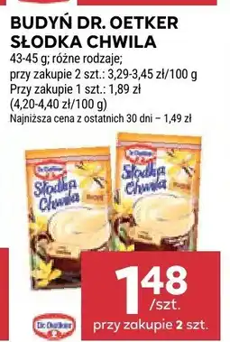 Stokrotka Budyń Dr. Oetker słodka chwila różne rodzaje oferta