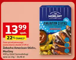Auchan Żeberka American Sticks Morliny oferta