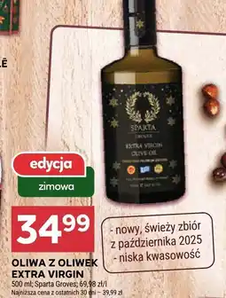Stokrotka Oliwa z oliwek Extra Virgin Sparta Groves oferta