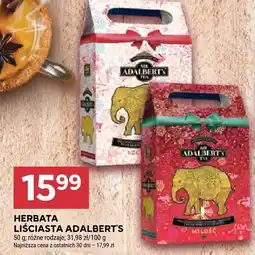 Stokrotka Herbata liściasta Adalberts różne rodzaje oferta
