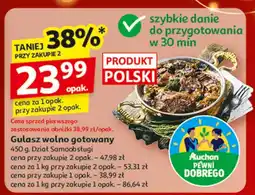 Auchan Gulasz wolno gotowany Auchan oferta