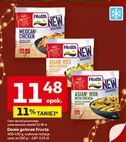 Auchan Danie gotowe Frosta 400-450 g, wybrane rodzaje oferta
