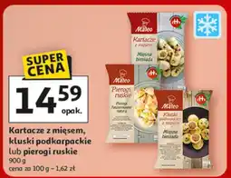Auchan Kartacze z mięsem, kluski podkarpackie lub pierogi ruskie Alveo 900 g oferta