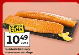 Auchan Polędwica bez skóry z łososia norweskiego Auchan oferta