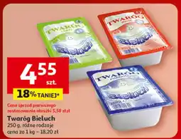 Auchan Twaróg Bieluch, 250 g, różne rodzaje oferta