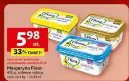 Auchan Margaryna Flora, 400 g, wybrane rodzaje oferta