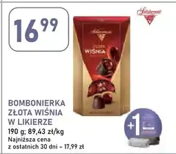 Stokrotka Bombonierka złota wiśnia w likierze Vobro oferta