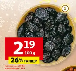 Auchan Śliwki wędzone luzem lub w opakowaniu 1 kg Auchan oferta