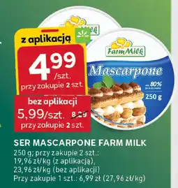 Stokrotka Ser Mascarpone Farm Milk oferta