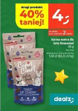 Dealz Przysmak dla kota indyk Rosewood oferta