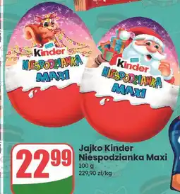 Dino Jajko niespodzianka świąteczne Kinder Niespodzianka Maxi oferta