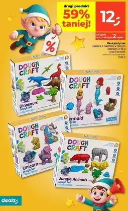 Dealz Masa plastyczna jungle animals oferta
