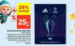 Dealz Zestaw w pudełku champions league edition żel pod prysznic 250 ml + dezodorant 75 Adidas Zestawy oferta