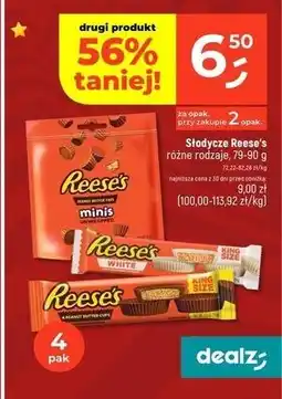 Dealz Babeczki z kremem orzechowym w białej czekoladzie Reese's White oferta