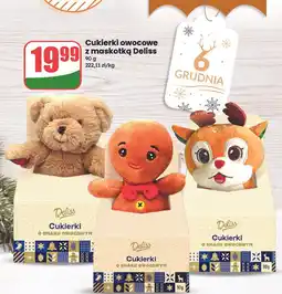 Dino Cukierki mleczne owocowe + maskotka Deliss oferta