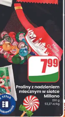 Dino Praliny z nadzieniem mlecznym siatka Millano oferta