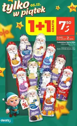 Dealz Mikołaj z czekolady Milka oferta
