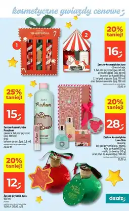 Dealz Żel pod prysznic bombka zielony Aura Cosmetics oferta