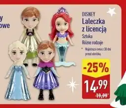 ALDI Laleczka arielka Disney oferta
