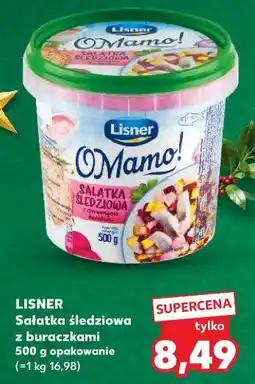 Kaufland Sałatka śledziowa z buraczkami Lisner O Mamo! oferta