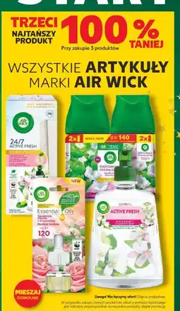 Kaufland Odświeżacz powietrza białe kwiaty zapas Air Wick Active Fresh oferta