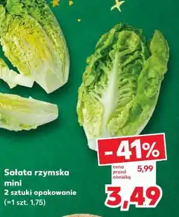 Kaufland Sałata rzymska mini oferta