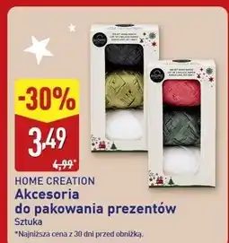 ALDI Taśmy do pakowania prezentów Home Creation oferta