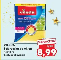 Kaufland Ściereczka actifibre Vileda oferta