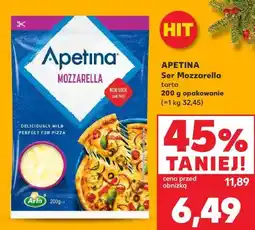 Kaufland Ser mozzarella tarta Arla Apetina oferta