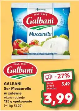 Kaufland Ser mozzarella Galbani oferta