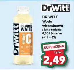 Kaufland Napój mango cytryna Dr Witt Vitamin Water oferta